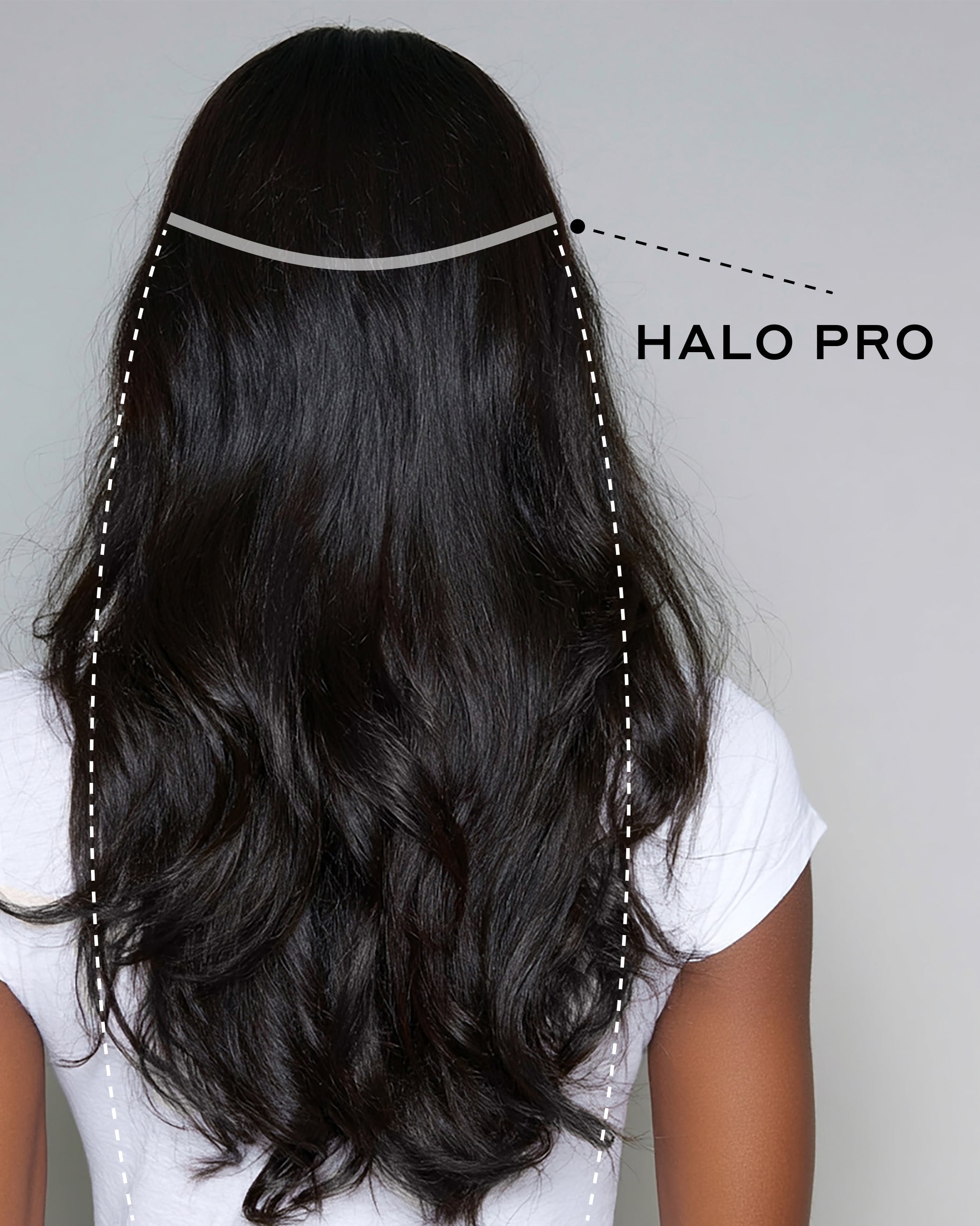 Bellami - Halo Pro Clip In Extensions: 20"/170g
