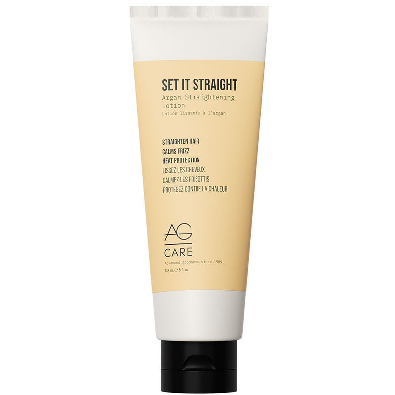 AG Set It Straight Argan Straightening Lotion